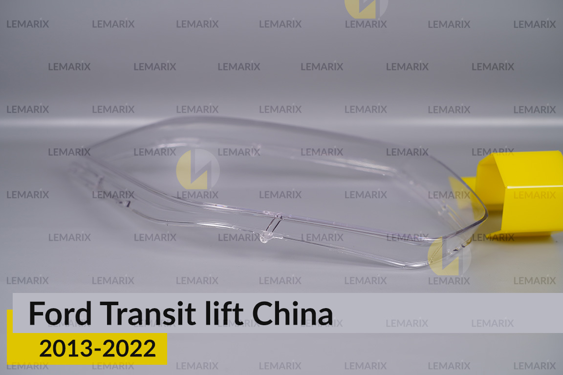 Стекло фары Ford Transit China (2013-2022) рест левое