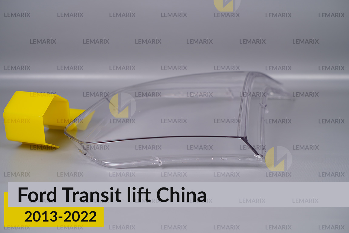 Стекло фары Ford Transit China (2013-2022) рест левое