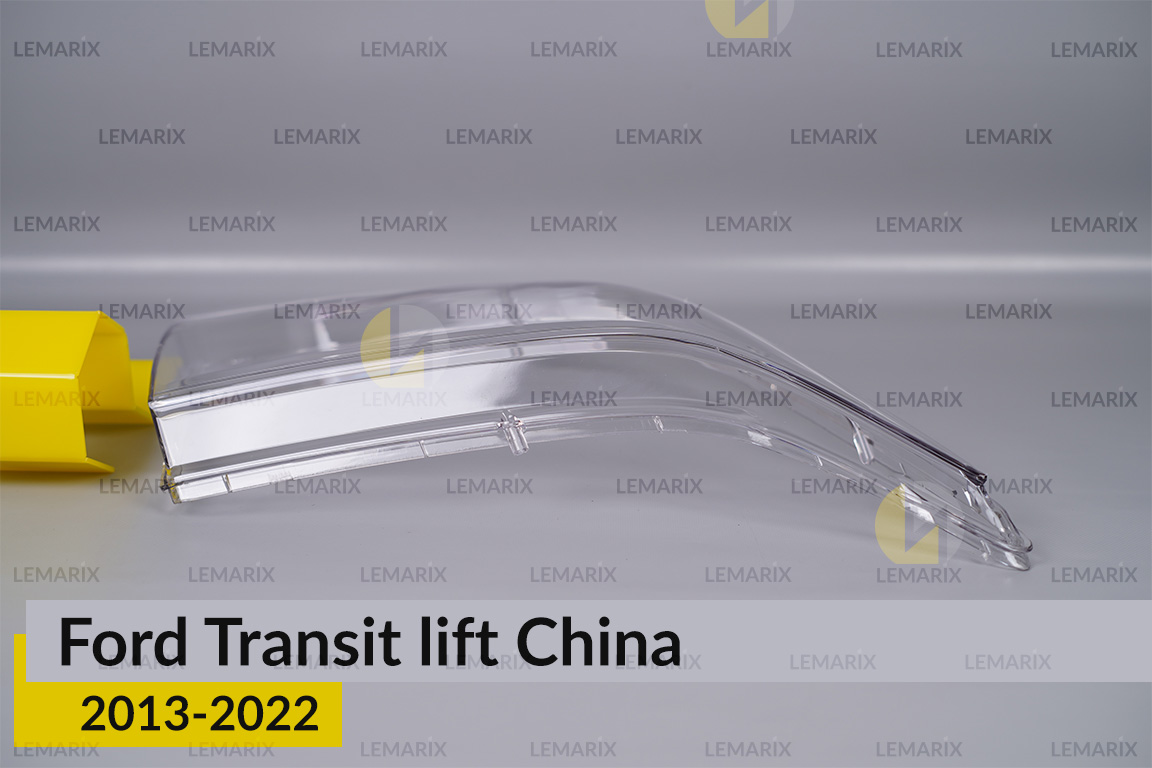 Стекло фары Ford Transit China (2013-2022) рест левое