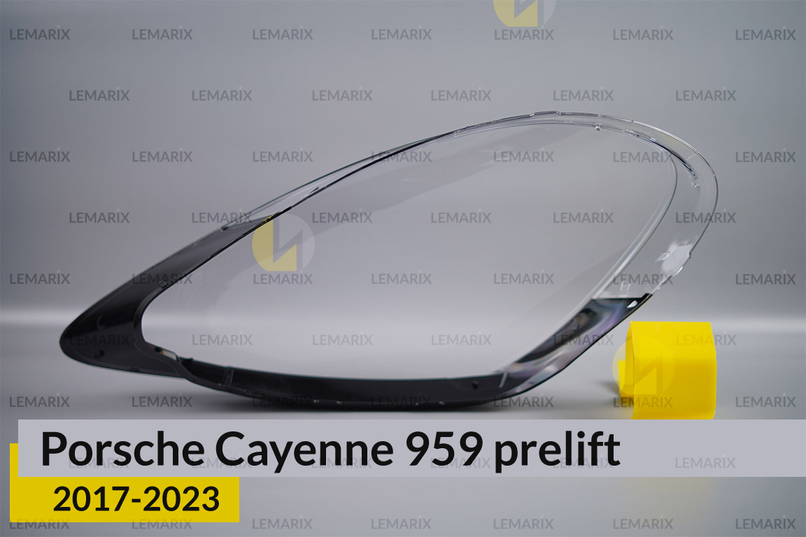 Скло фари Porsche Cayenne 959 (2017-2023) дорест праве