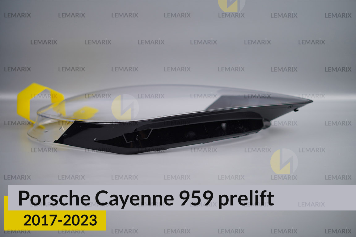Скло фари Porsche Cayenne 959 (2017-2023) дорест праве