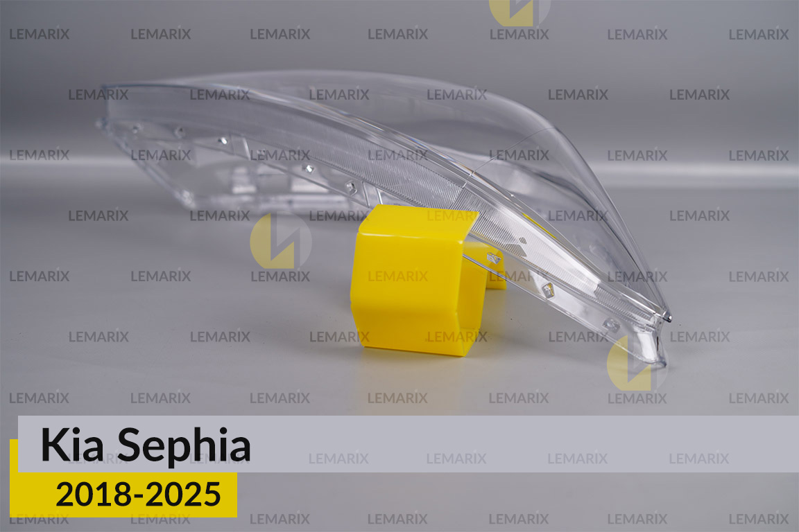 Скло фари Kia Sephia (2018-2026) праве