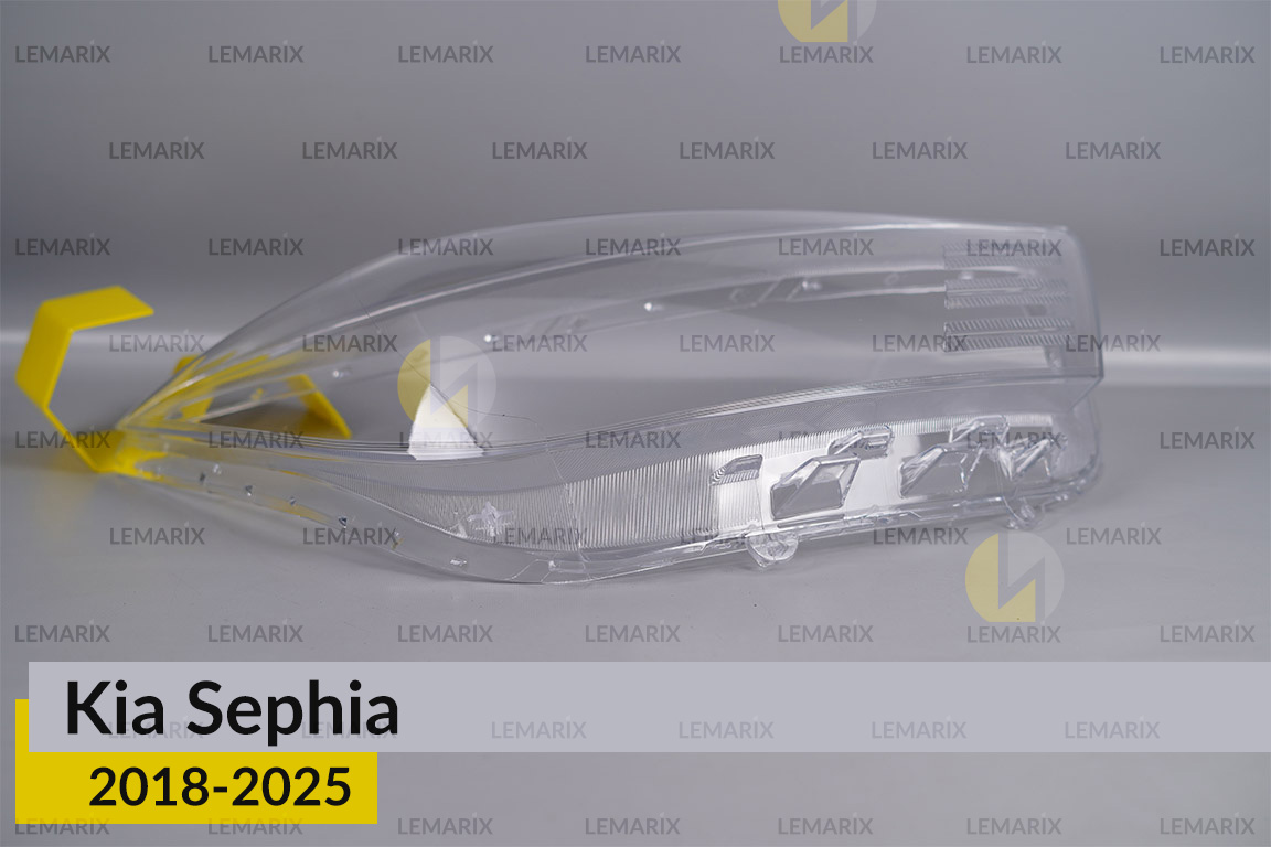 Скло фари Kia Sephia (2018-2026) праве