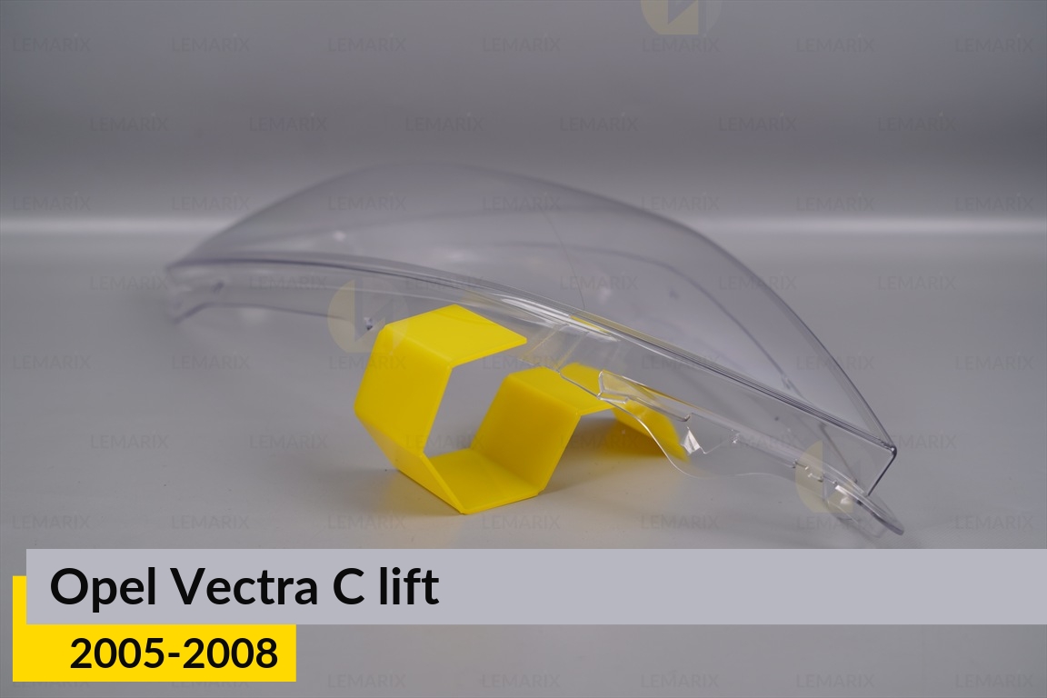 Скло фари Opel Vectra C (2005-2008) рест ліве