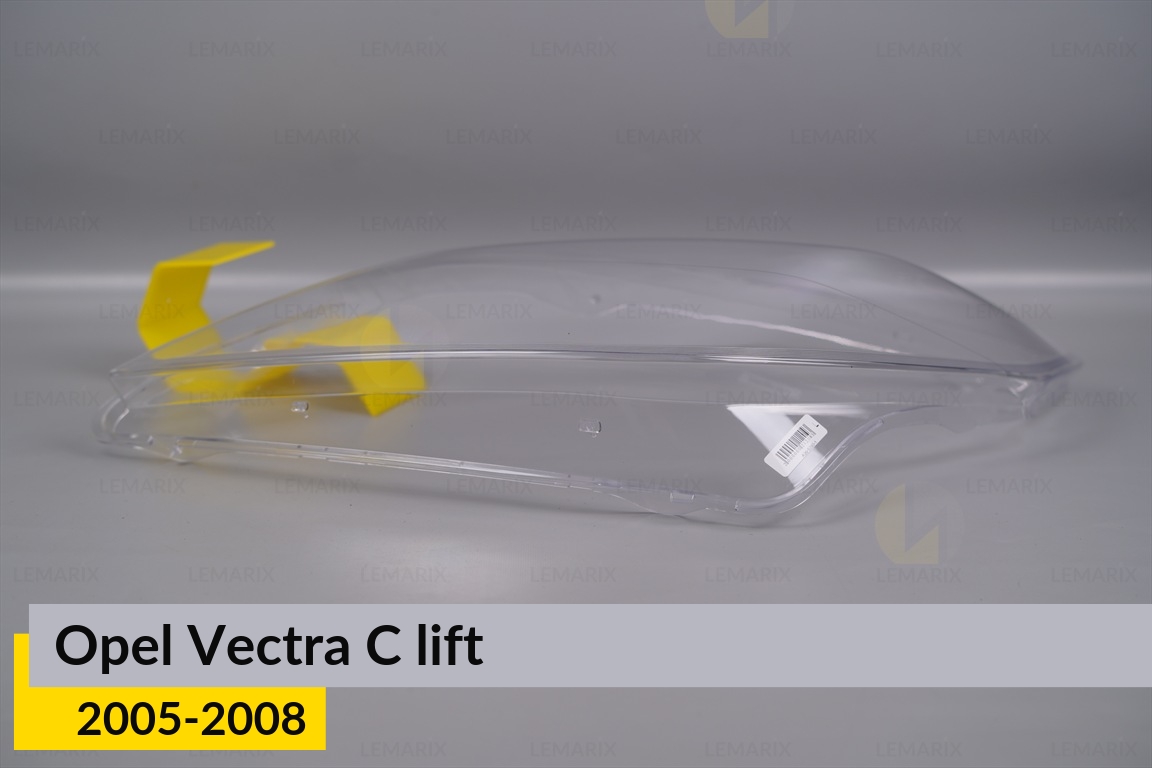 Скло фари Opel Vectra C (2005-2008) рест ліве