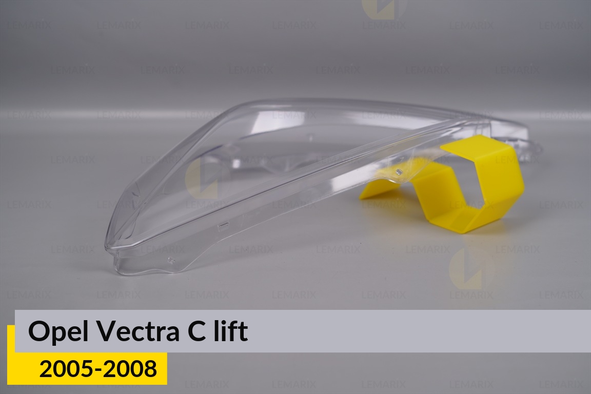 Скло фари Opel Vectra C (2005-2008) рест ліве