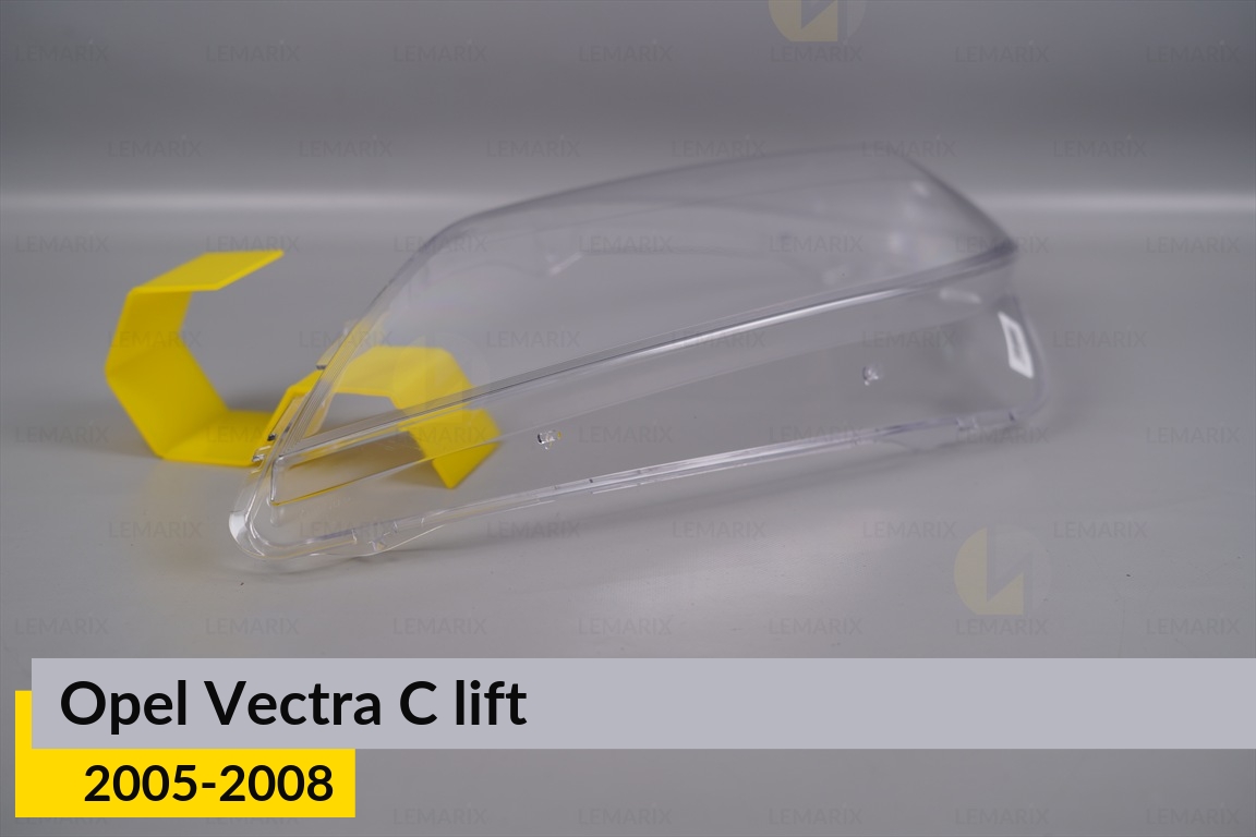 Скло фари Opel Vectra C (2005-2008) рест ліве
