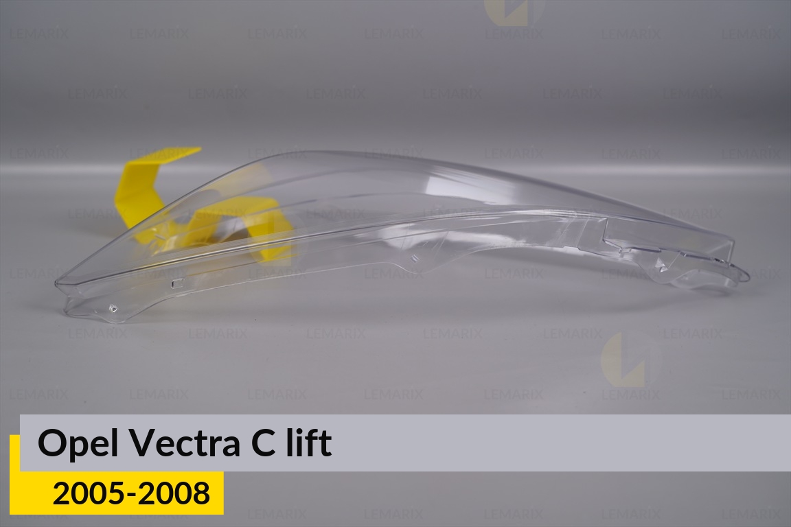 Скло фари Opel Vectra C (2005-2008) рест ліве