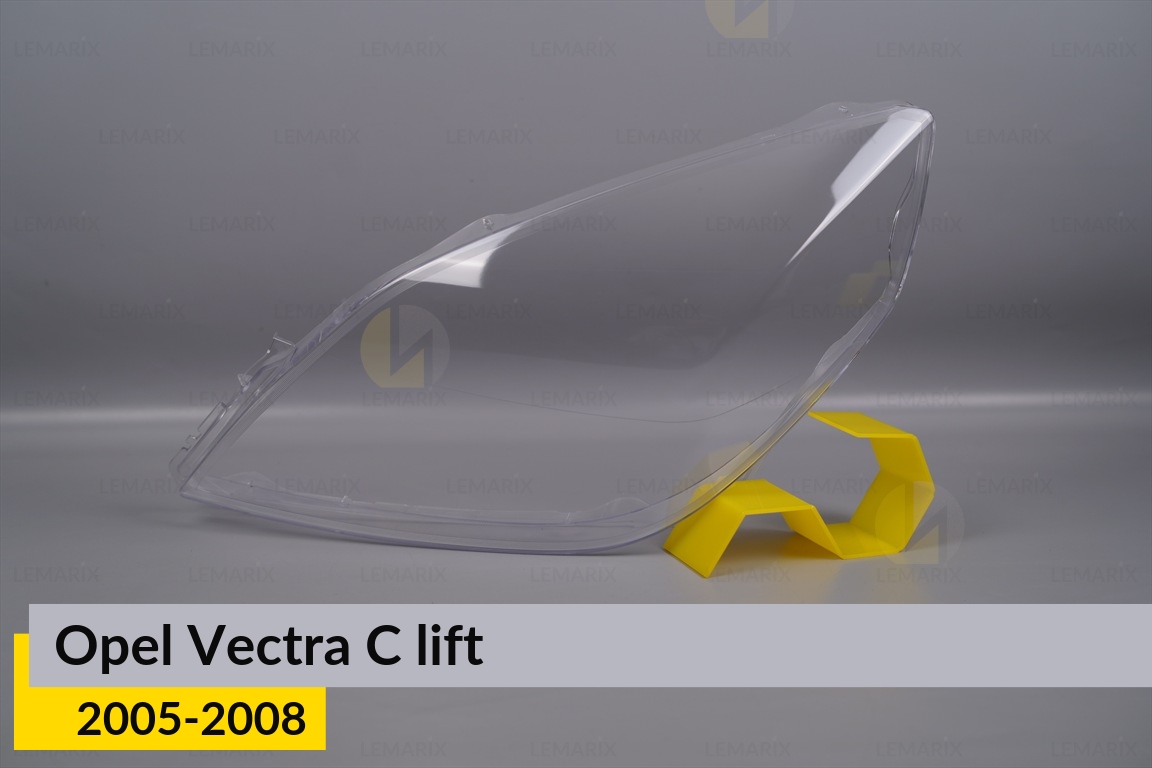 Скло фари Opel Vectra C (2005-2008) рест ліве