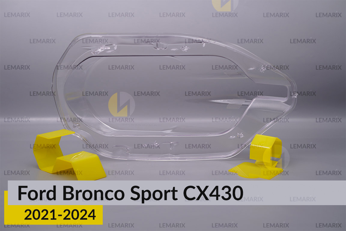 Стекло фары Ford Bronco Sport CX430 (2021-2026) левое