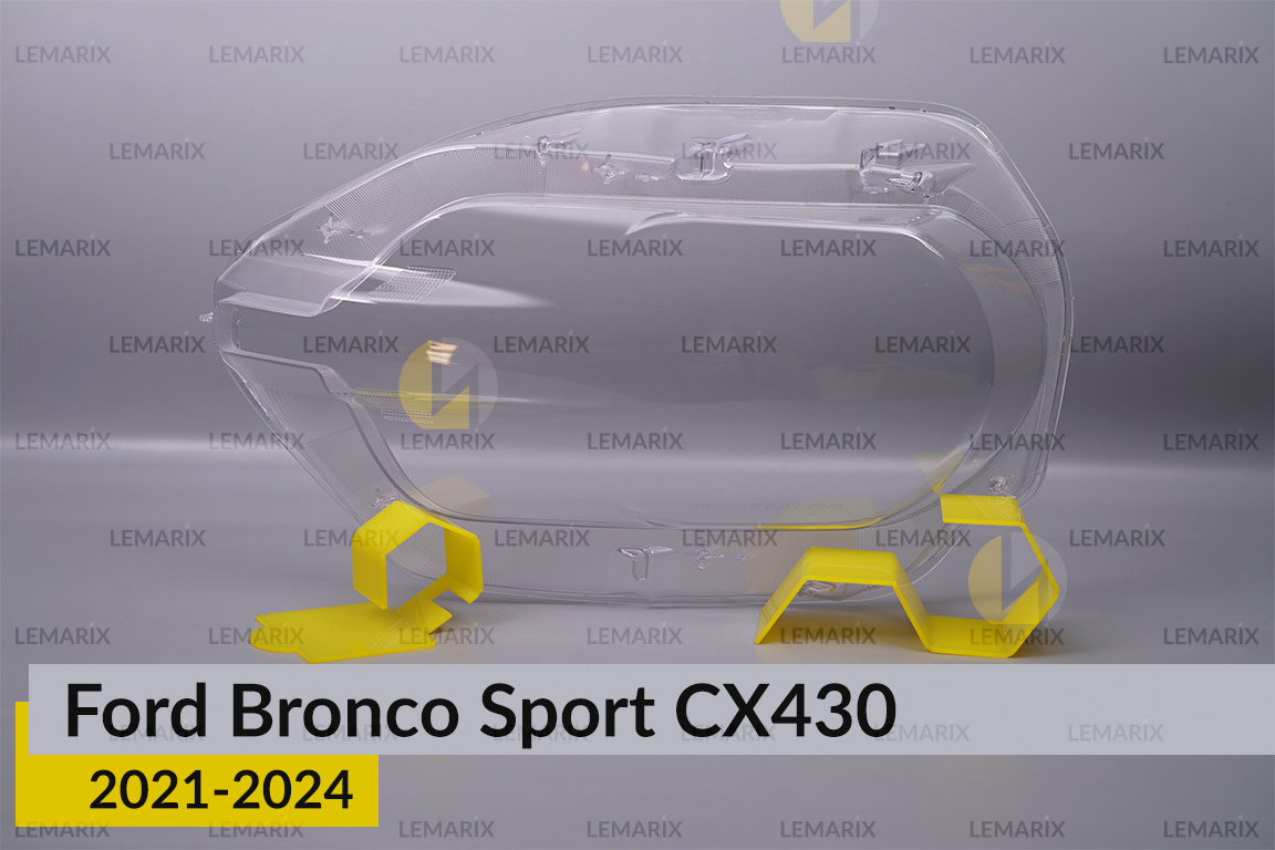 Стекло фары Ford Bronco Sport CX430 (2021-2026) левое