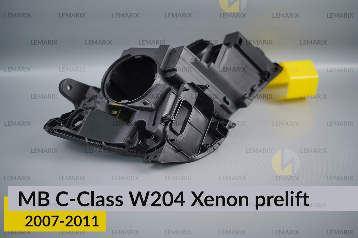 Корпус фары Mercedes-Benz C-Class W204 Xenon (2007-2011) дорест левый
