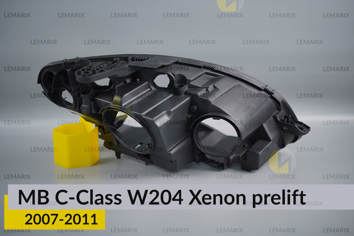 Корпус фары Mercedes-Benz C-Class W204 Xenon (2007-2011) дорест левый