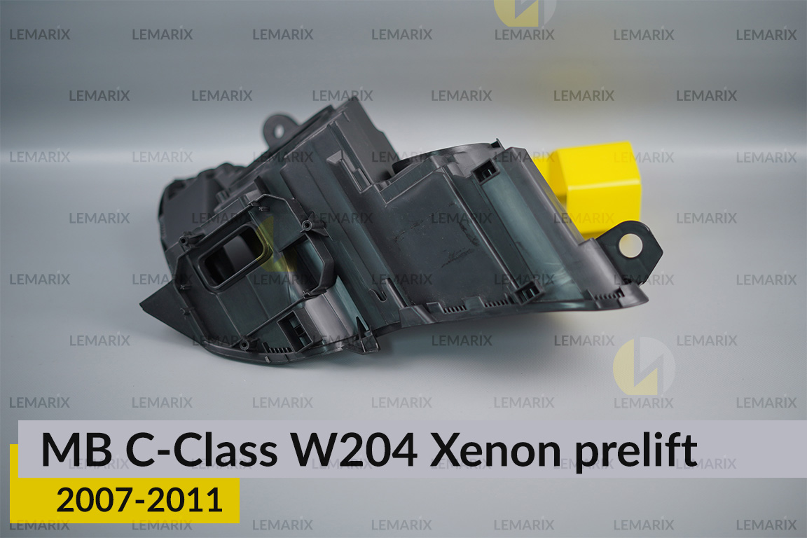 Корпус фары Mercedes-Benz C-Class W204 Xenon (2007-2011) дорест левый