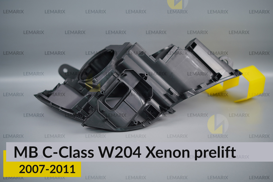 Корпус фары Mercedes-Benz C-Class W204 Xenon (2007-2011) дорест левый