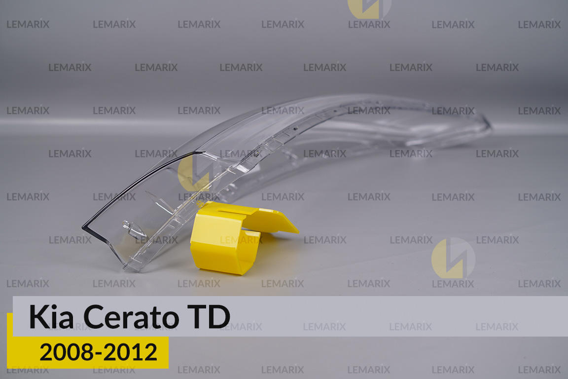 Скло фари Kia Cerato TD (2008-2012) праве