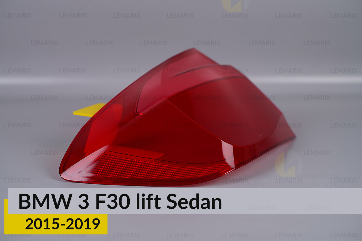 Стекло заднего фонаря внешнее в крыле BMW 3 F30 Sedan (2015-2019) рест левое
