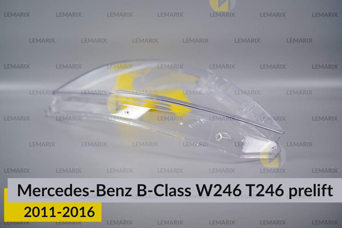 Скло фари Mercedes-Benz B-Class W246 T246 (2011-2016) дорест ліве