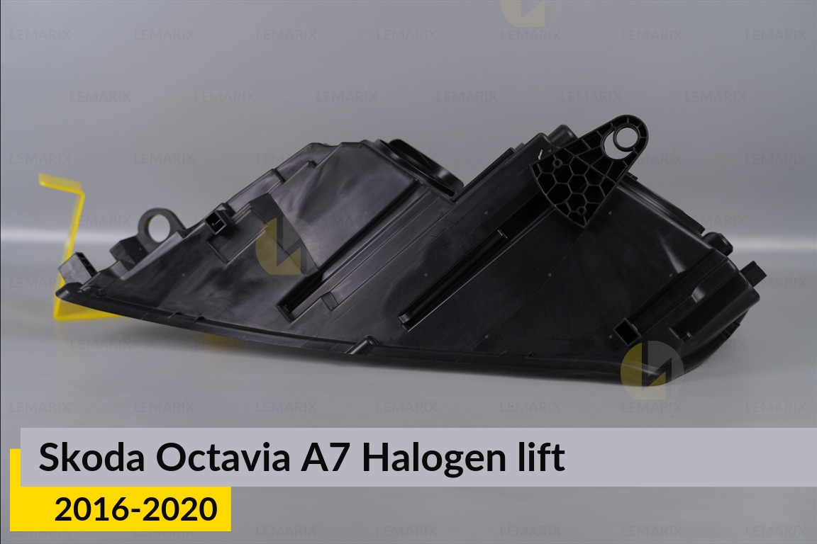 Корпус фары Skoda Octavia A7 Halogen (2016-2020) рест правый
