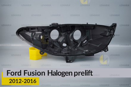 Корпус фари Ford Fusion Halogen (2012-2016) дорест правий