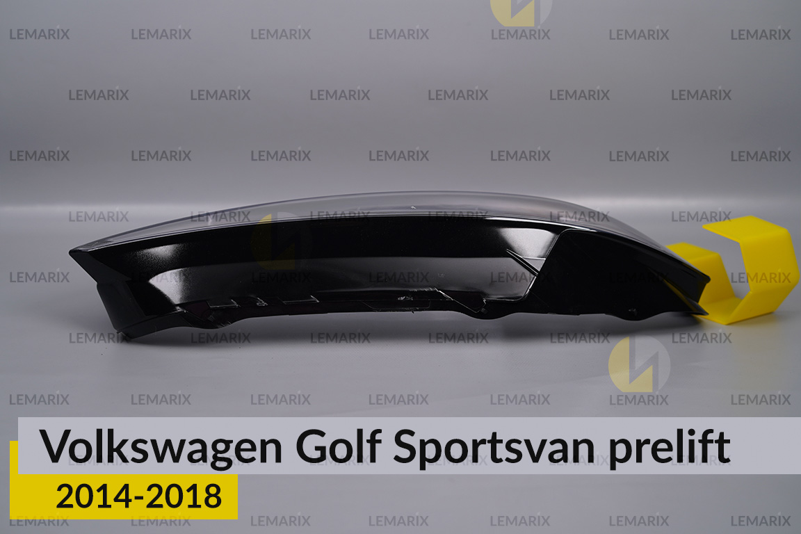 Стекло фары VW Volkswagen Golf Sportsvan (2014-2018) дорест правое