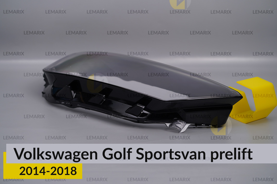 Стекло фары VW Volkswagen Golf Sportsvan (2014-2018) дорест правое