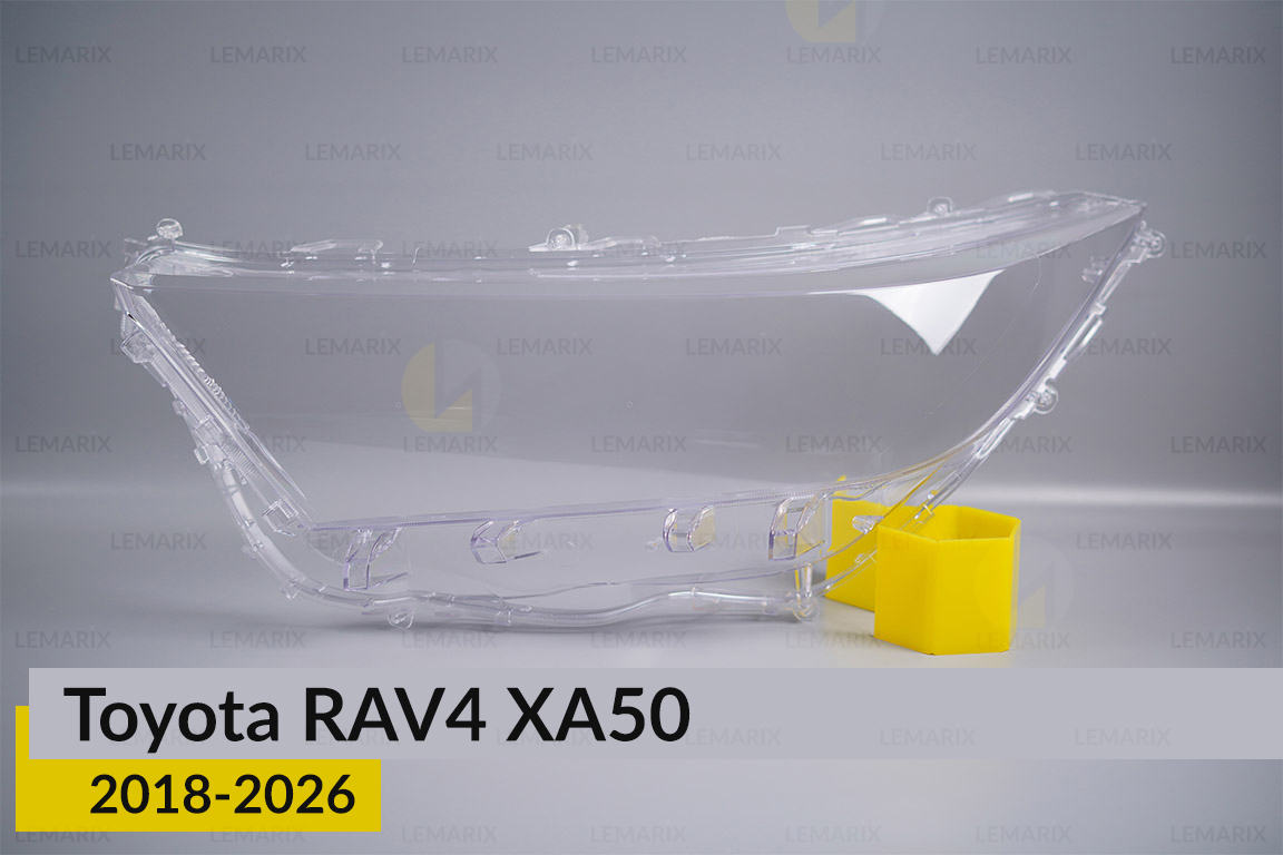 Стекло фары Toyota RAV4 XA50 (2018-2026) левое