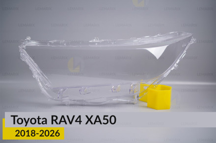 Скло фари Toyota RAV4 XA50 (2018-2026) ліве