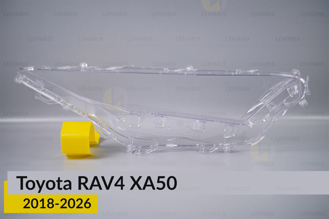 Скло фари Toyota RAV4 XA50 (2018-2026) ліве