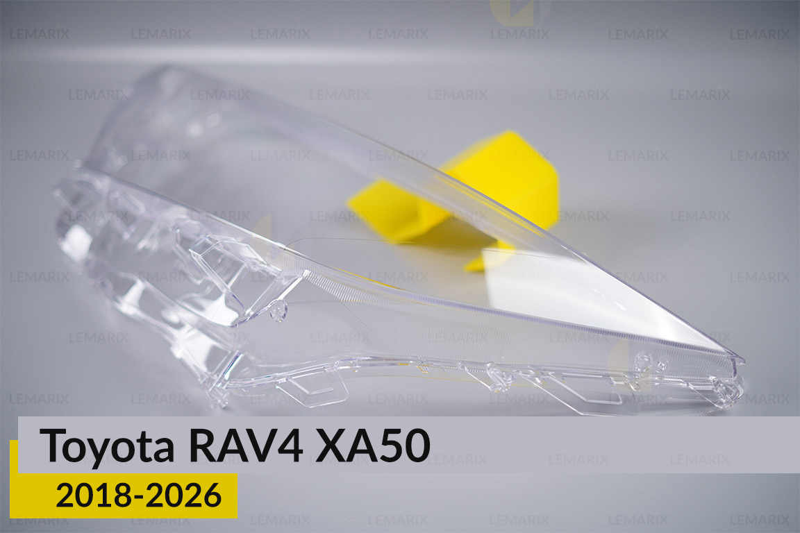 Скло фари Toyota RAV4 XA50 (2018-2026) ліве