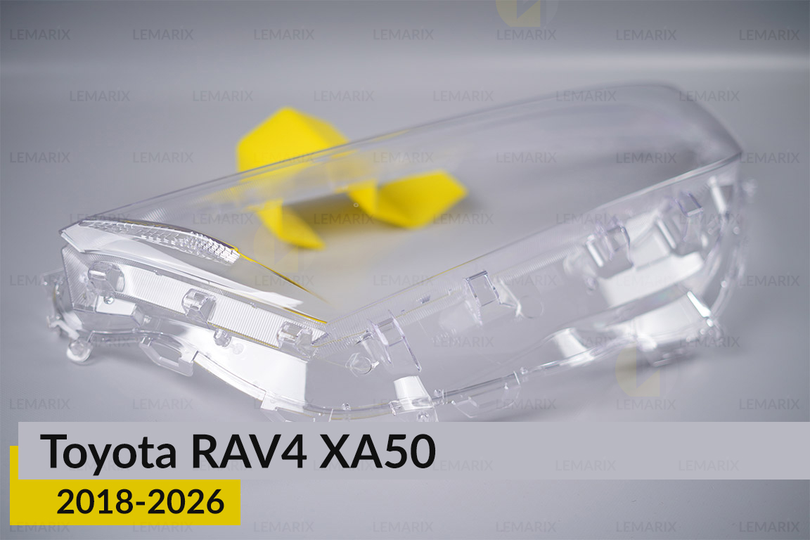 Скло фари Toyota RAV4 XA50 (2018-2026) ліве