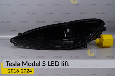 Корпус фары Tesla Model S LED (2016-2024) рест левый