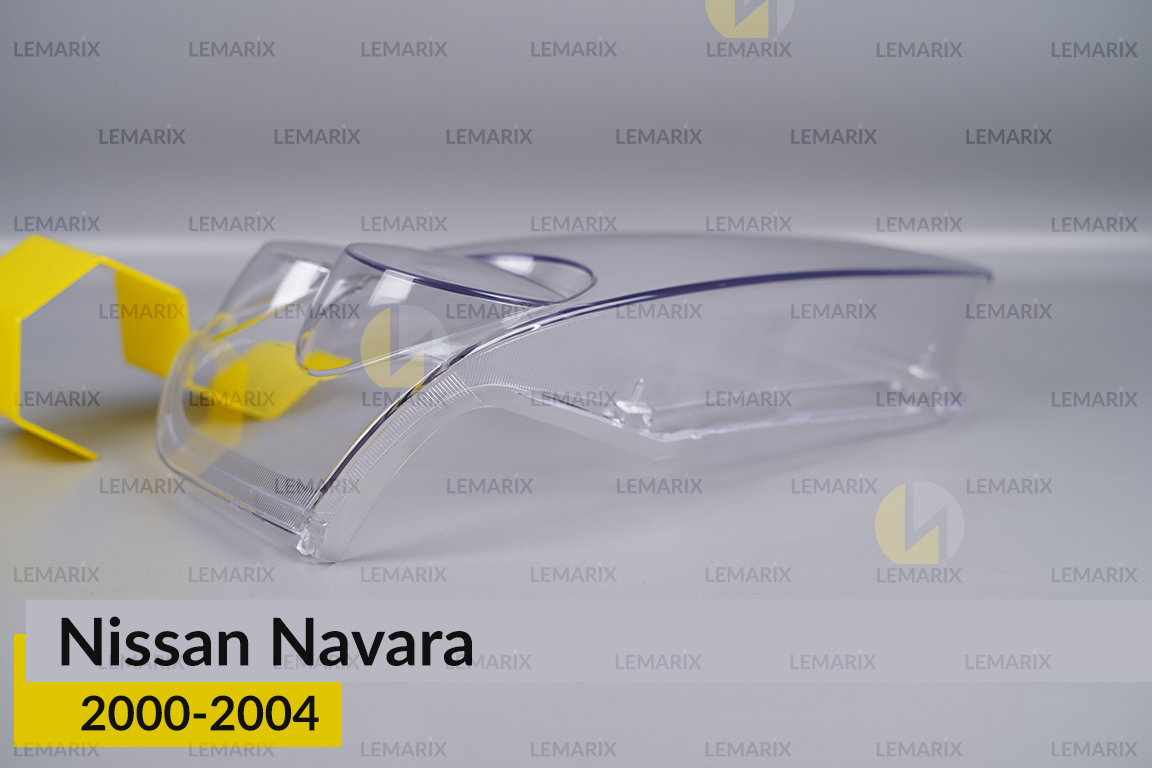 Стекло фары Nissan Navara (2000-2004) правое