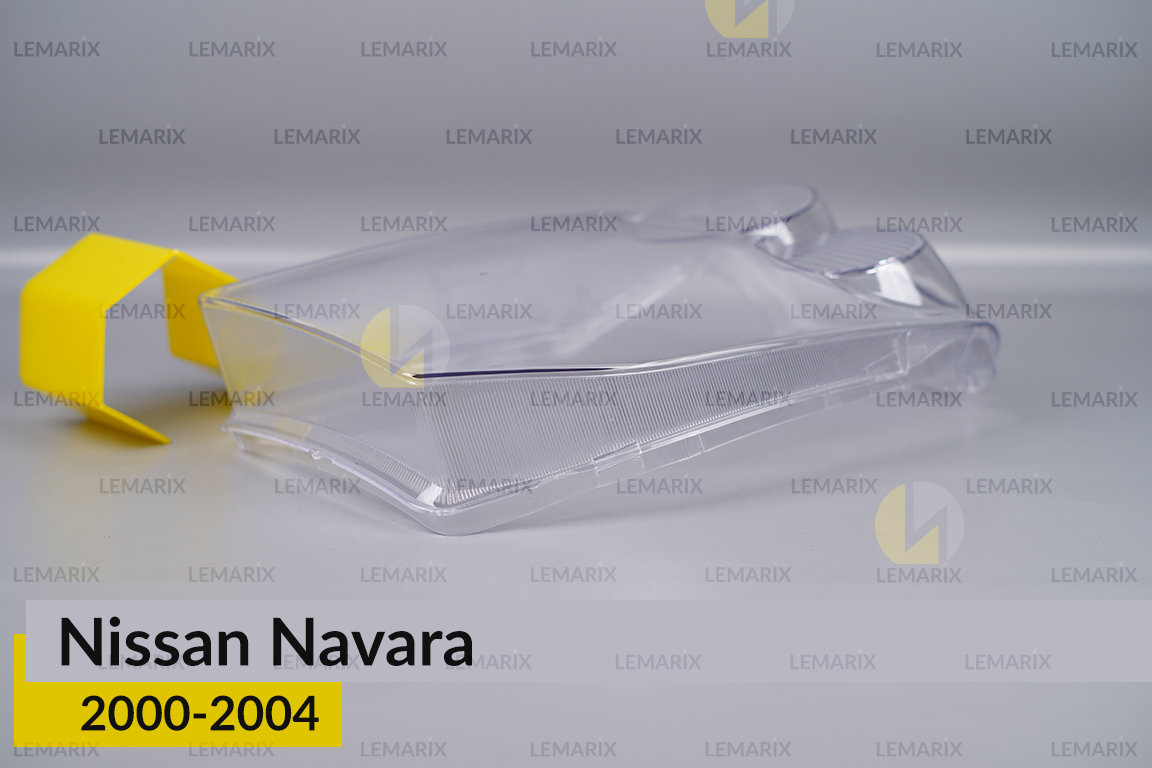 Стекло фары Nissan Navara (2000-2004) правое
