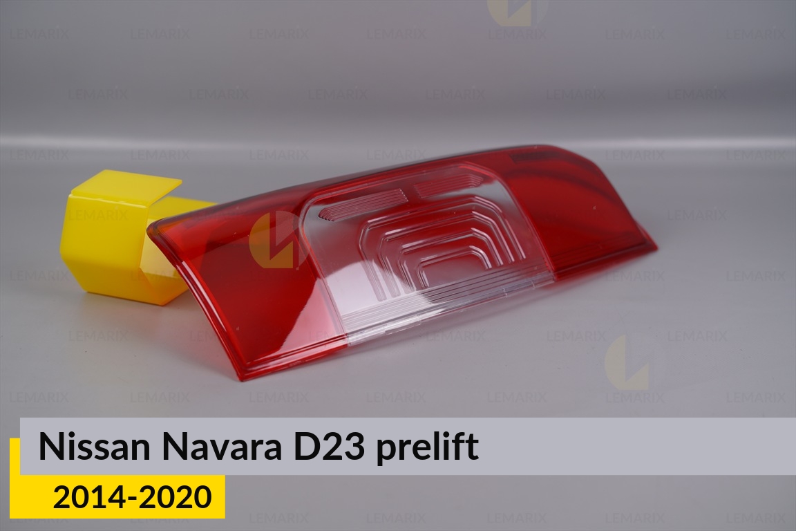 Стекло заднего фонаря Nissan Navara D23 (2014-2020) дорест левое