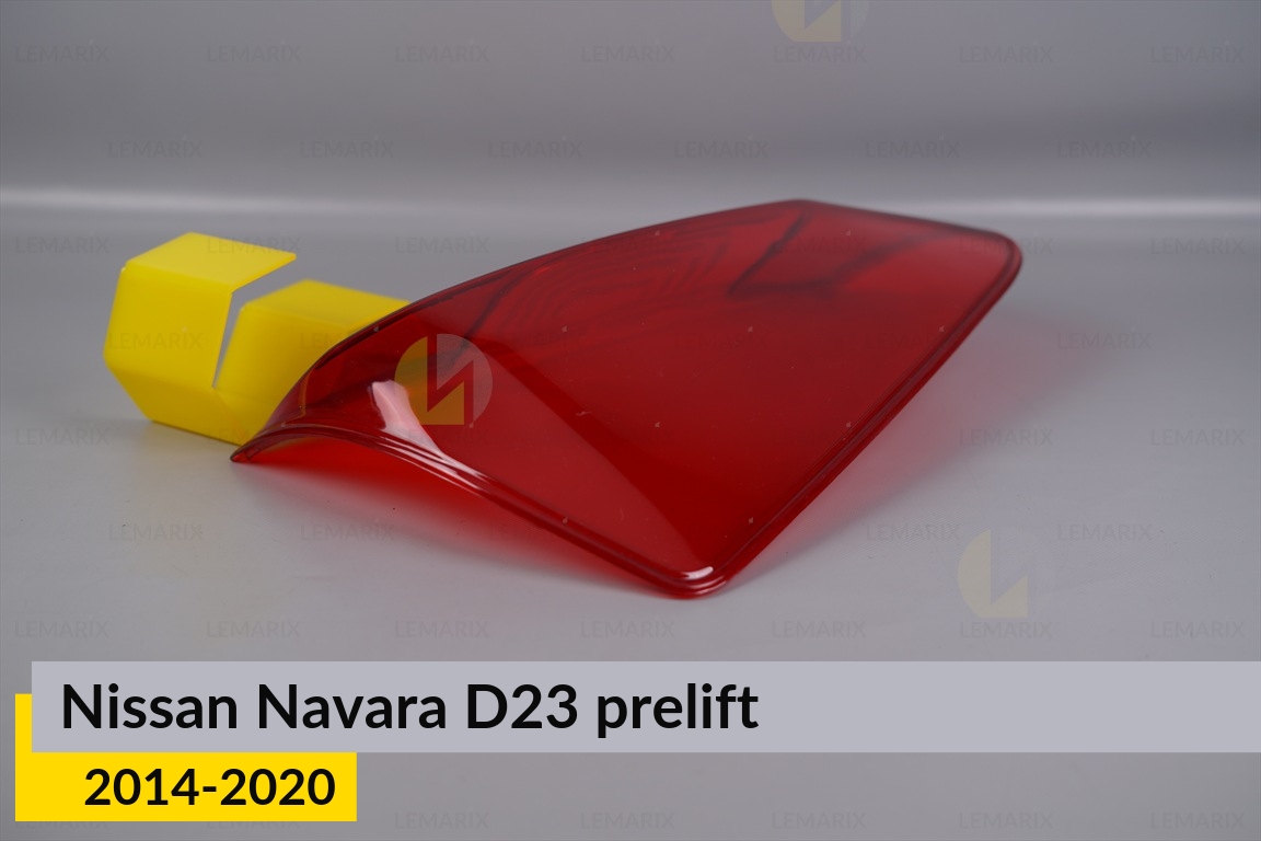 Стекло заднего фонаря Nissan Navara D23 (2014-2020) дорест левое