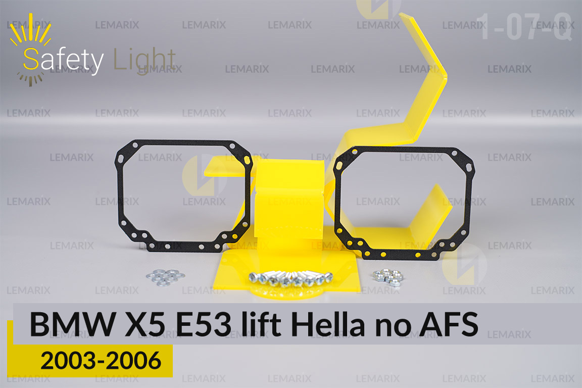 Перехідна рамка для BMW X5 E53 Hella no AFS (2003-2006) рест