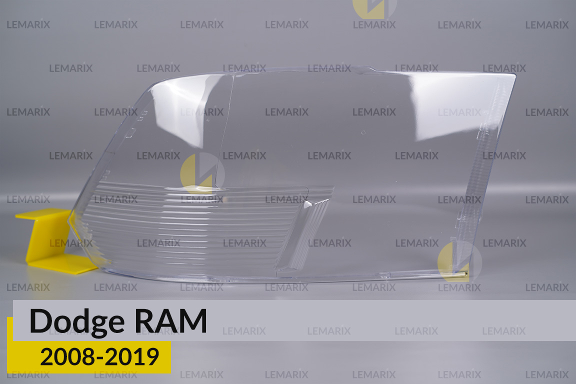 Стекло фары Dodge RAM (2008-2019) правое