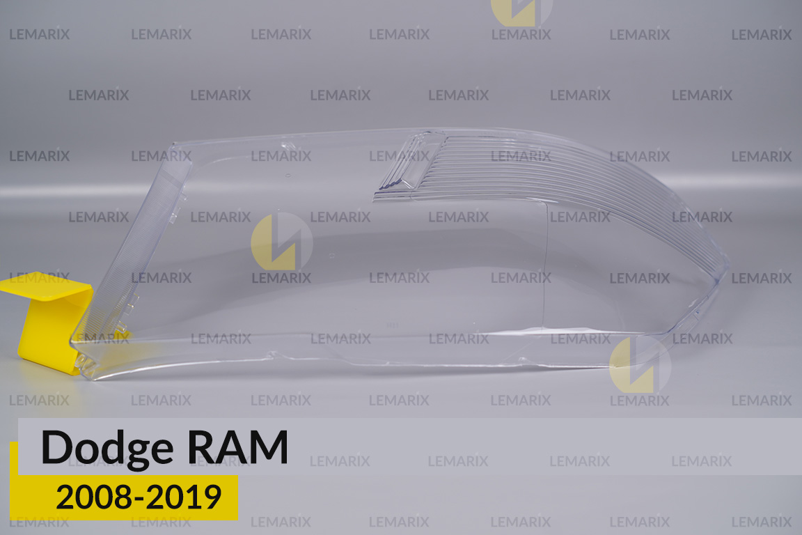Скло фари Dodge RAM (2008-2019) праве