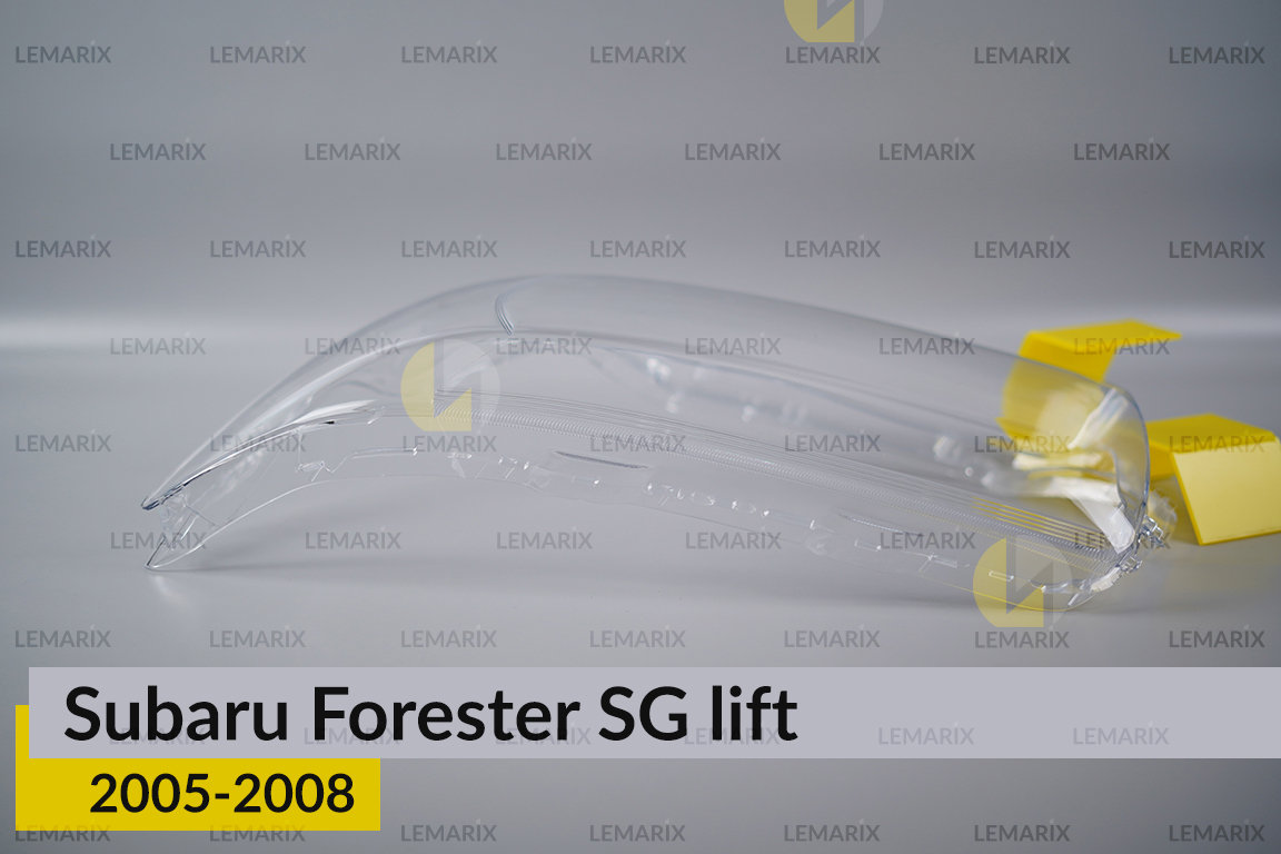 Стекло фары Subaru Forester SG (2005-2008) рест левое