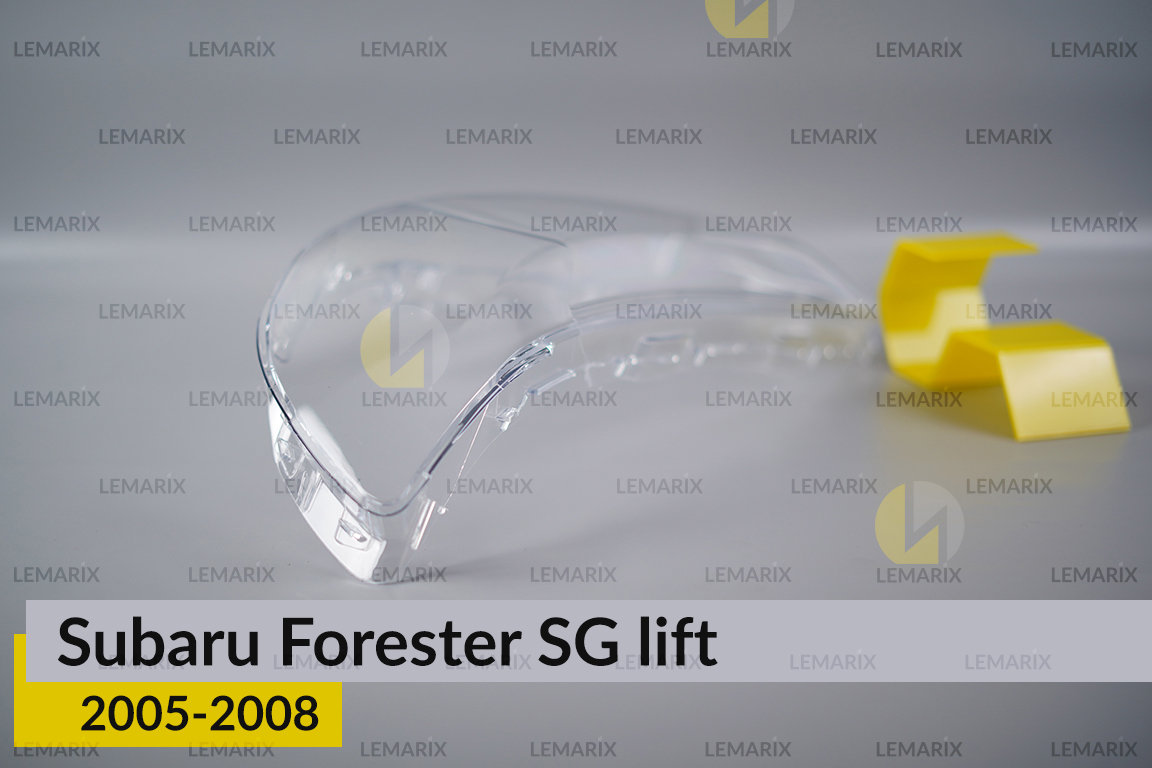 Стекло фары Subaru Forester SG (2005-2008) рест левое