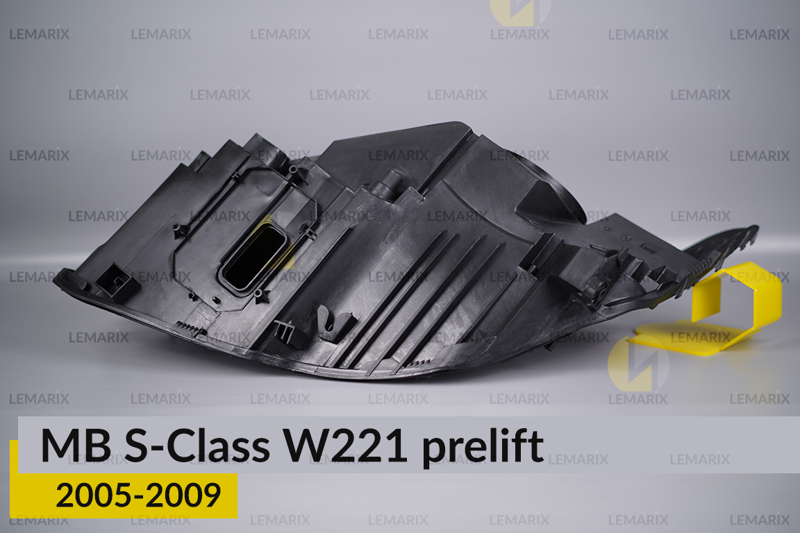 Корпус фари Mercedes-Benz S-Class W221 (2005-2009) дорест правий