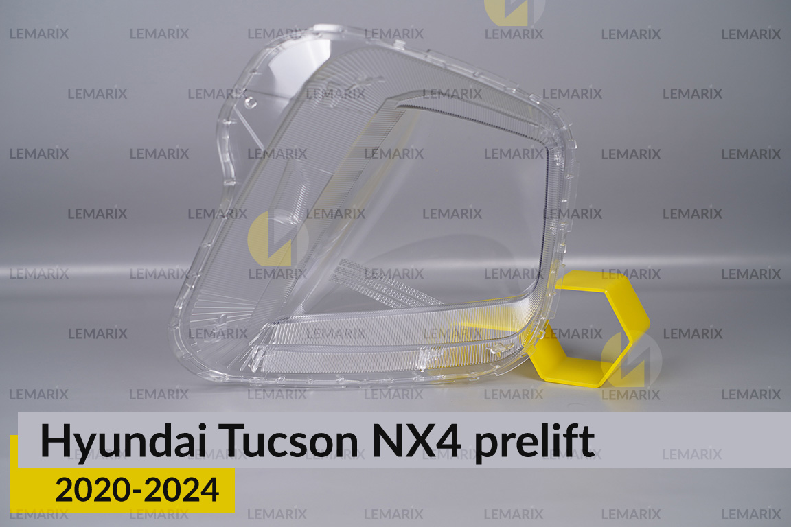 Скло фари Hyundai Tucson NX4 (2020-2024) дорест ліве