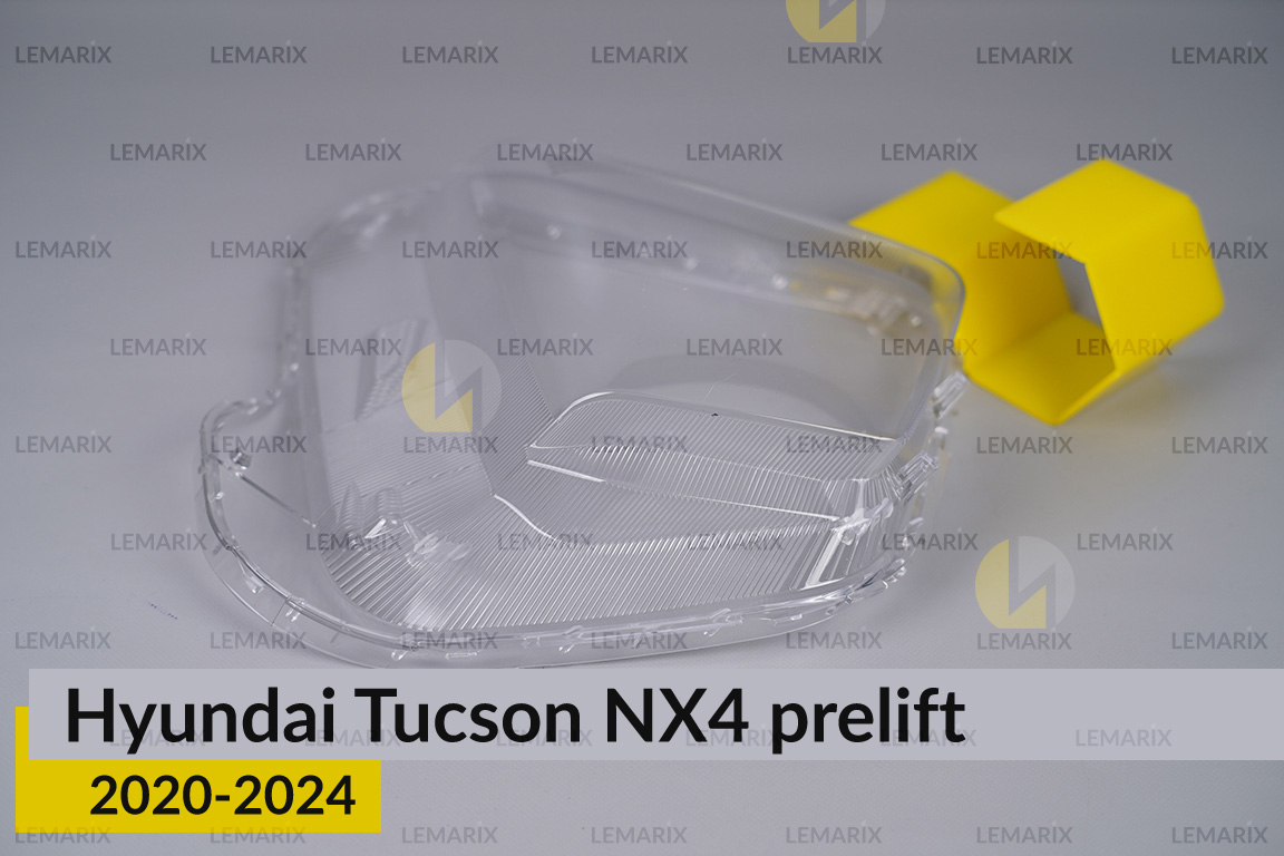 Скло фари Hyundai Tucson NX4 (2020-2024) дорест ліве