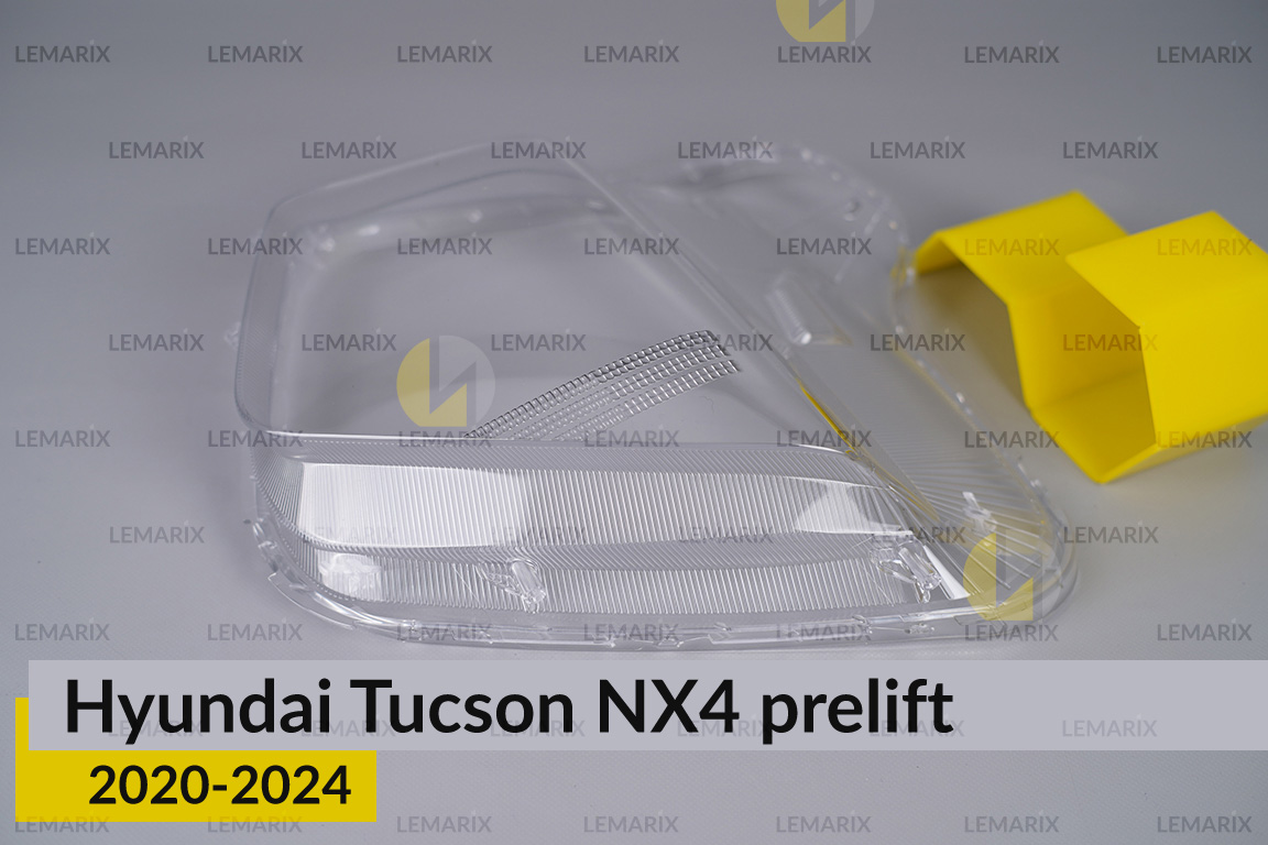 Скло фари Hyundai Tucson NX4 (2020-2024) дорест ліве