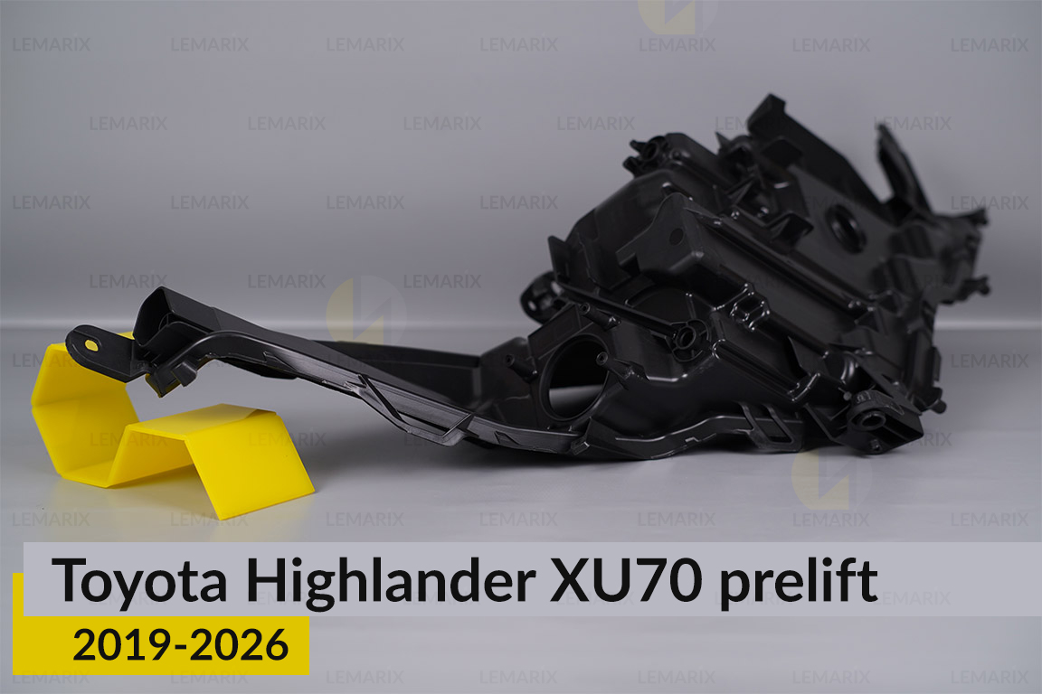 Корпус фари Toyota Highlander XU70 (2019-2026) дорест лівий