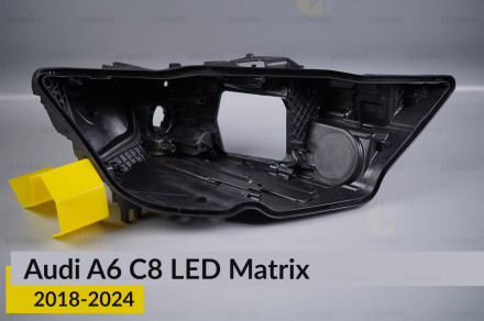 Корпус фари Audi A6 C8 LED Matrix (2018-2024) правий