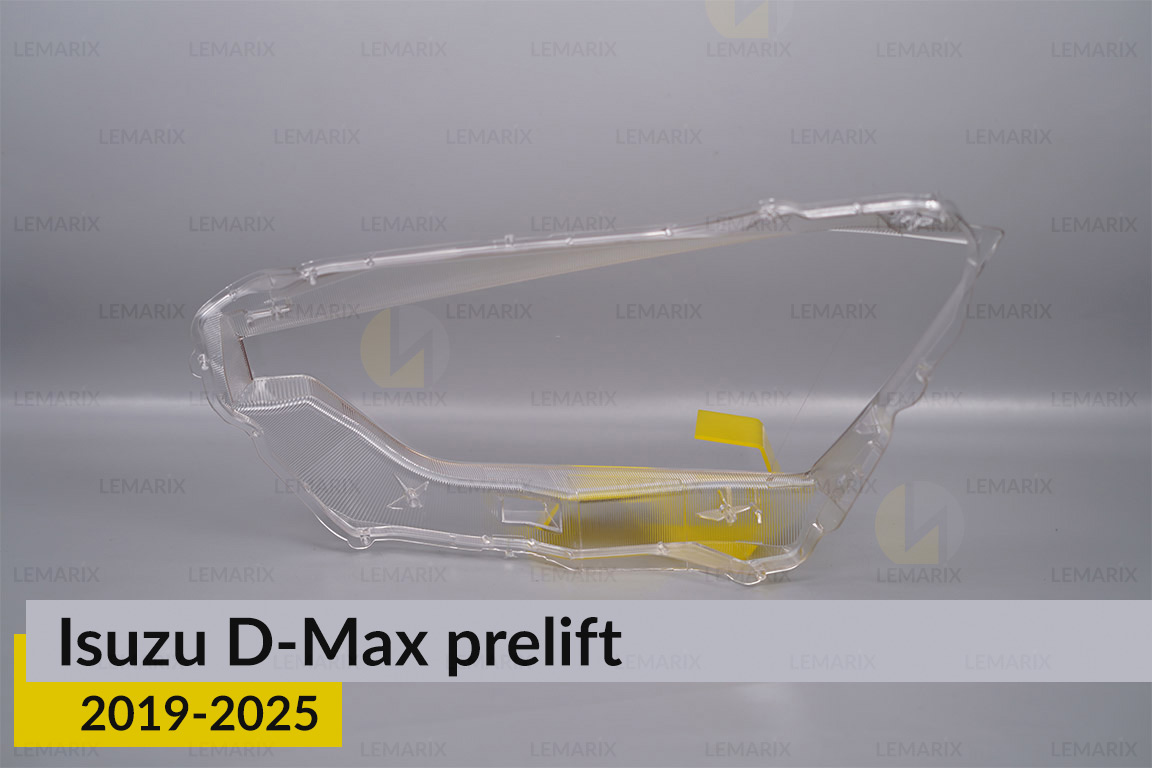 Скло фари Isuzu D-Max (2019-2026) дорест праве