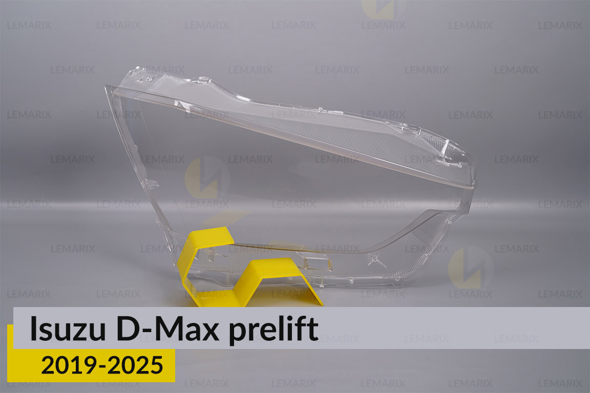 Скло фари Isuzu D-Max (2019-2026) дорест праве