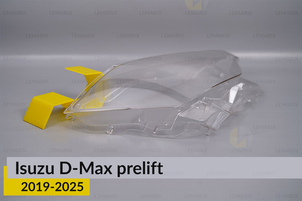 Скло фари Isuzu D-Max (2019-2026) дорест праве